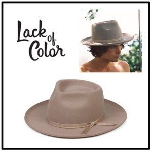 Lack of Color Sand Wool Fedora